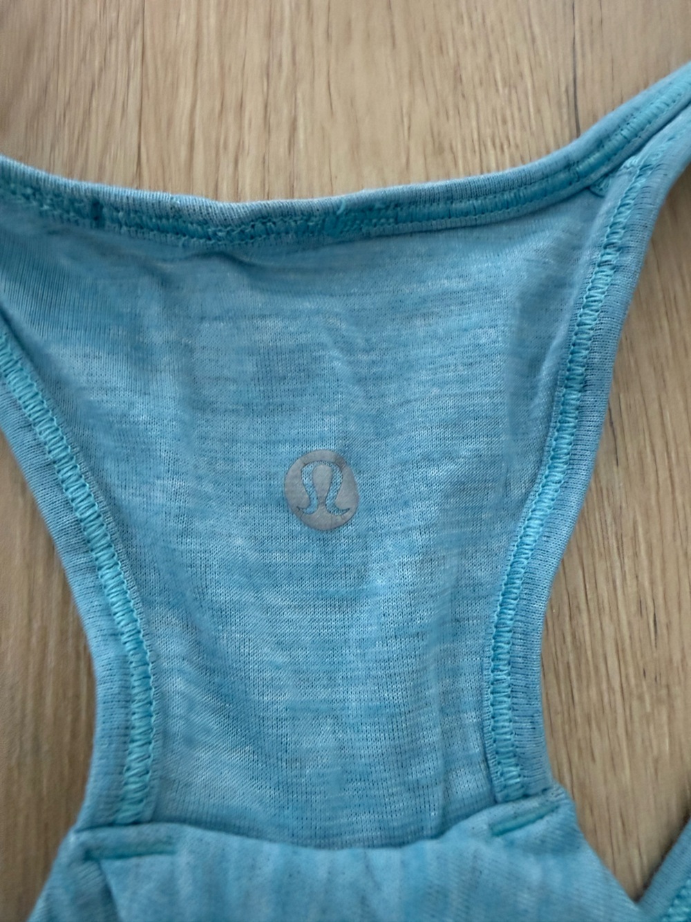 lululemon Light Blue Racerback Tank - Picture 3 of 3